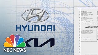 Hyundai and Kia settle class action suit over antitheft technology [upl. by Oznola867]