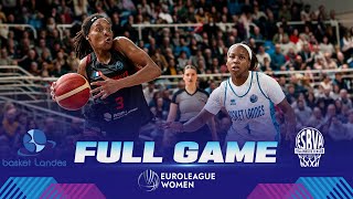 Basket Landes v Villeneuve dAscq LM  Full Basktetball Game  EuroLeague Women 202324 [upl. by Elodie]