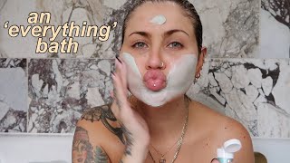 A SELFCARE EVERYTHING BATH ROUTINE  HOLIDAY PREP  JAMIE GENEVIEVE [upl. by Sheena]