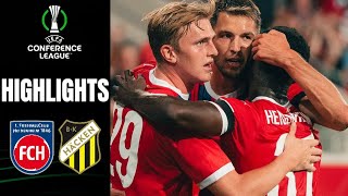 1 FC Heidenheim  BK Häcken 32 AGG 53 Highlights Conference League Playoffs 202425 [upl. by Holub448]