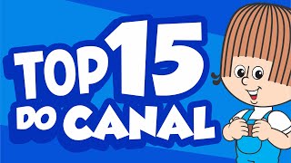 Top 15 do Canal da Turma do Cristãozinho [upl. by Norvall]