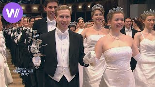 Wiener Opernball 2017  die Eröffnung in voller Länge [upl. by Orvan]