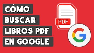 Como Buscar Libros PDF en Google TRUCO DE GOOGLE [upl. by Esertal]