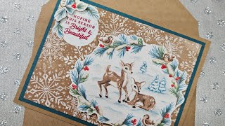 November 2024 Wednesday Holiday Series Video 3a Featuring Sentimental Christmas From StampinUp [upl. by Remoh648]