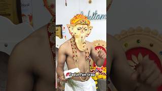 Jadui fan🪭 trap 🤣 ganeshchaturthi ganpatibappamorya गणेशचतुर्थी2024 hindufestival [upl. by Yendys]