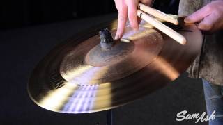 Sabian 18quot AAX Freq Crash Cymbal  Quicklook [upl. by Janik]