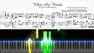 WHAT ARE WORDS  Cover by Maximizer  Gabhung Music Arrangement [upl. by Adnek29]