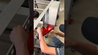 Installing Galvanized Fenders on a 12x77quot Utility Galvanized Trailer  True North Trailers [upl. by Prentiss648]