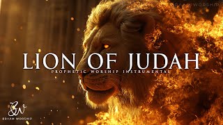 The Lion Of JUDAH  Prophetic Warfare Prayer Instrumental [upl. by Renato96]