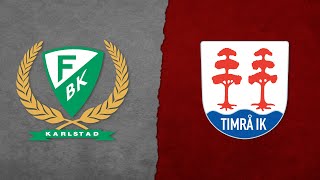 Highlights Färjestad BK  Timrå IK [upl. by Lombardy]