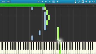 Gravitation  Sleepless Beauty Sacred Air Remix Piano Tutorial [upl. by Radferd96]