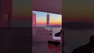 travel santorini santorinisunset greece europe [upl. by Ravilob]