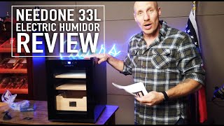 Needone 33L Electric Humidor Review [upl. by Atiuqrahc28]