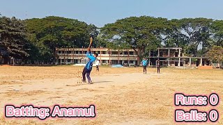 High Scoring Match Super Over Challenge Sixer Anamul VS Abu Bakkar 🔥 Hard hitting Tap Ball Cricket [upl. by Cruz]