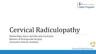 Cervical Radiculopathy [upl. by Lekym]