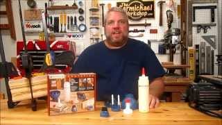 Rockler Glue Applicator Set Demo  Steve Carmichael [upl. by Tamma84]