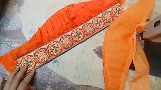 Trendy Blouse Sleeve Designs ♥️ stitching l New sleeve designs cutting stitching [upl. by Adnohsed411]