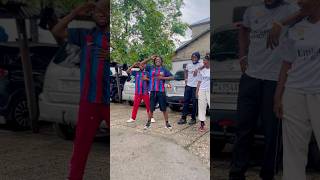 Réal Madrid vs Barcelone challenge dance by kinsacademia realmadrid barcelona dance congobeat [upl. by Eanad504]