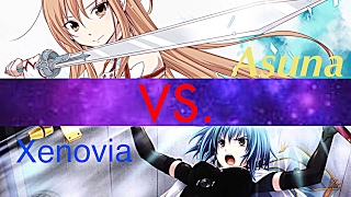 Asuna VS Xenovia  Death Battle Debate [upl. by Joselow]