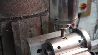 Locking pin for the slewing ring hub [upl. by Isabelita]