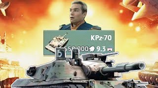 First time KPz70  War Thunder 372 [upl. by Leora]