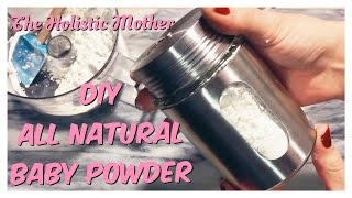 DIY All Natural Baby Powder With Essential Oils [upl. by Lenka]