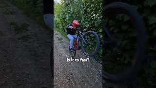 Who can go faster🤣 mtbmb foryou mtb mtbm viralvideo bikelife mtbs mtbbc [upl. by Intyrb]