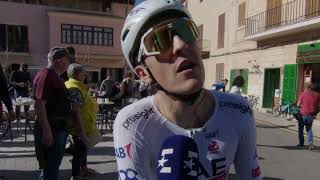 Marc Soler  Entrevista a la salida  Trofeo Serra Tramuntana 2024 [upl. by Carli]