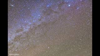 7hour Timelapse of Polaris in Death Valley [upl. by Enneirb242]