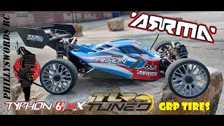 Arrma Typhon TLR 6S Can I Get 70mph or [upl. by Narut537]