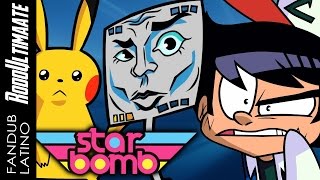 FANDUB The NEW Pokerap  Starbomb  Español [upl. by Annahtur]