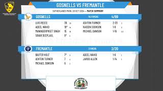 Gosnells v Fremantle [upl. by Eltsryk588]