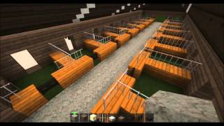 Minecraft Bauernhof Pferdestall Lets build [upl. by Ebony811]