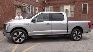 2022 Ford F150 Lightning Full Review Electric Truck For the Masses [upl. by Drofliw700]