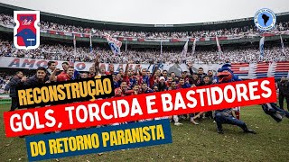 PARANÁ CLUBE 3 X 0 PATRIOTAS  GOLS E A FESTA DO RETORNO PARANISTA À ELITE [upl. by Ahsineg]