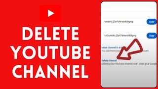 How to Delete YouTube Channel 2024  PERMANENTLY DELETE Channel on YT [upl. by Yecram]