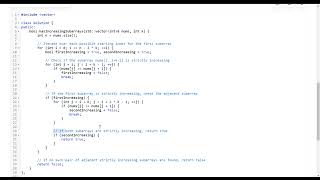 100457 Adjacent Increasing Subarrays Detection I  Leetcode Weekly Contest  Code in Comments [upl. by Mori]