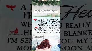 A Hug From Heaven New Version  Personalized Blanket [upl. by Anyd]