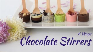 Hot Chocolate Stirrers  Chocolate Spoons  Chocolate Sticks  Best Christmas Gift Ideas [upl. by Lednor]