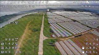 Maiden fpv flying of Esky Ealge  Transmitted and DVR recorded [upl. by Dubenko813]