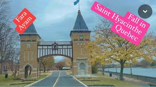 Fall in saint Hyacinthe Quebec Canada [upl. by Alyss]