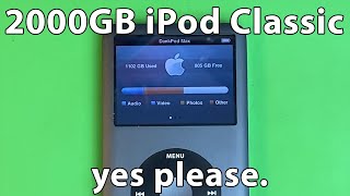 The 2000GB iPod Classic [upl. by Salta]