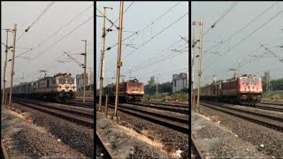 High Speed Morning Action Of Trains In MumbaiVadodara Section [upl. by Michigan]