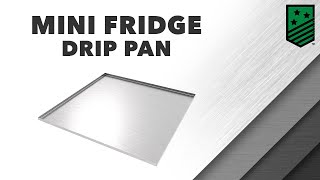 Get BIG Spill Preventing with our Mini Fridge Drip Pan [upl. by Coffey]