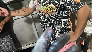 Powder Coating amp Hydro Dipping PaulWorkzHydrographics [upl. by Aerdnuahs]