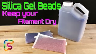 Silica Gel Indicator Beads to keep your Filament Dry [upl. by Pablo]