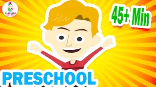 FUN PRESCHOOL LEARNING for KIDS Learn ABCs Colors Feelings Opposites Phonics amp More [upl. by Nomled]