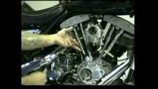 Harley ShovelHead pushrod adjustment [upl. by Barna]