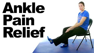 Ankle Pain Relief Stretches  5 Minute Real Time Routine [upl. by Agnot20]