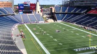 Patriots pregame national anthem [upl. by Swanhilda]